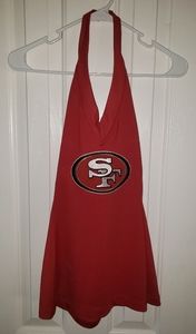49ers halter top NFL team apparel medium